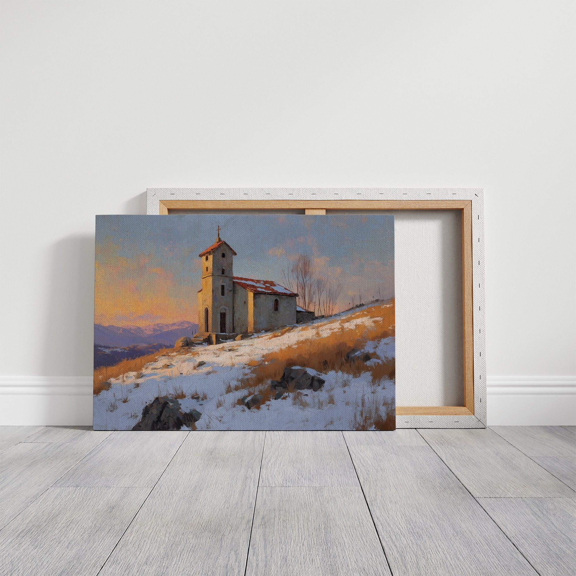 Winter Chapel Keeps Mountain Watch