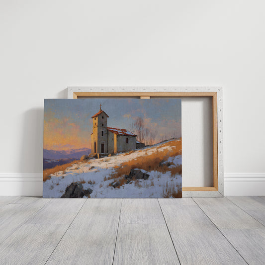 Winter Chapel Keeps Mountain Watch