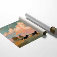 Run Beneath Painted Skies