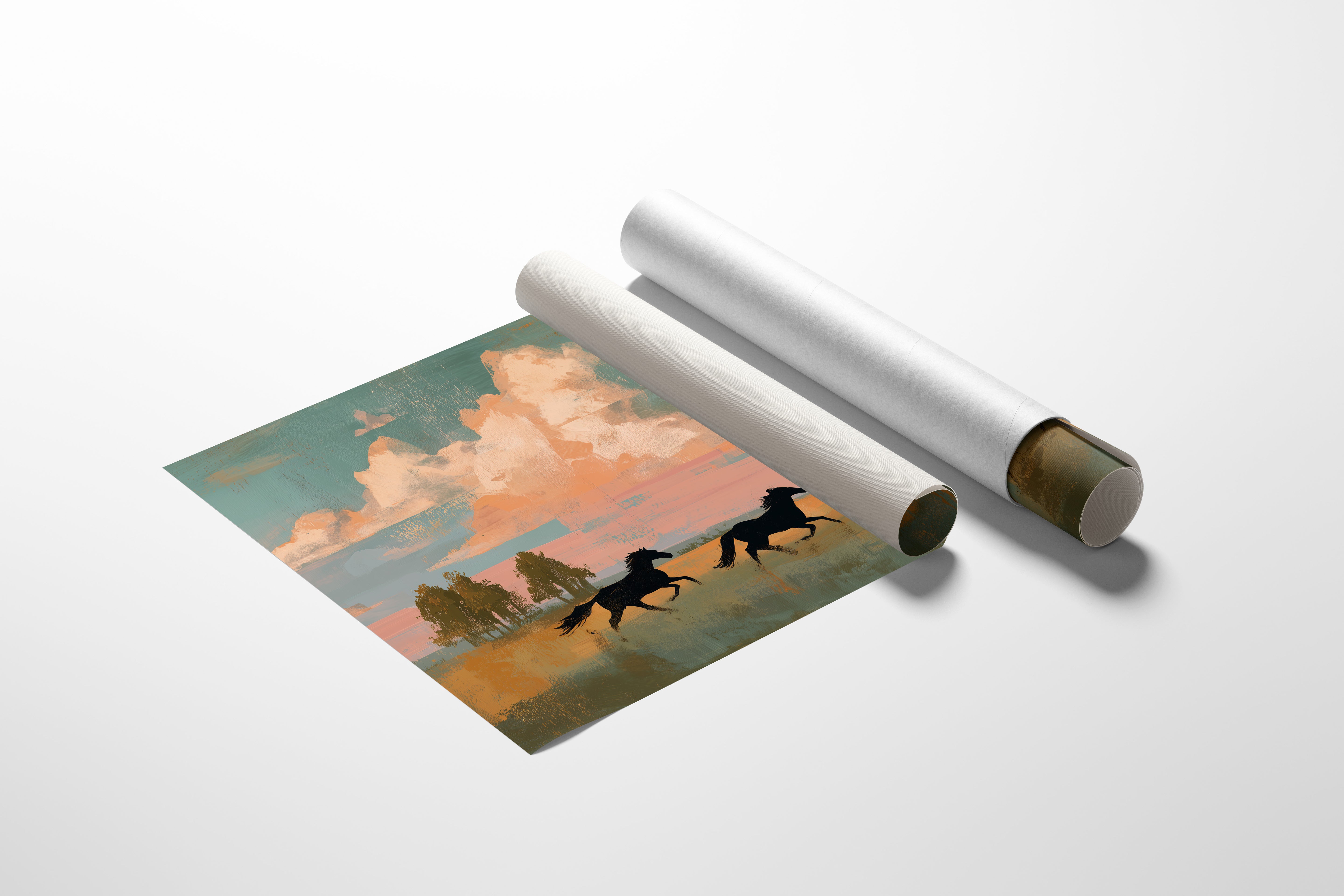 Run Beneath Painted Skies