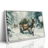 The Christmas Tree Cart