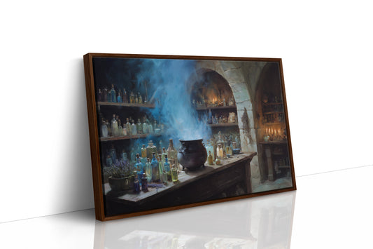 Alchemist's Chamber Breathes Blue Smoke