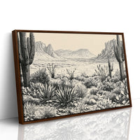 Sonoran Basin in Ink