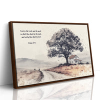 Psalm 37:3 Homestead Scripture Art