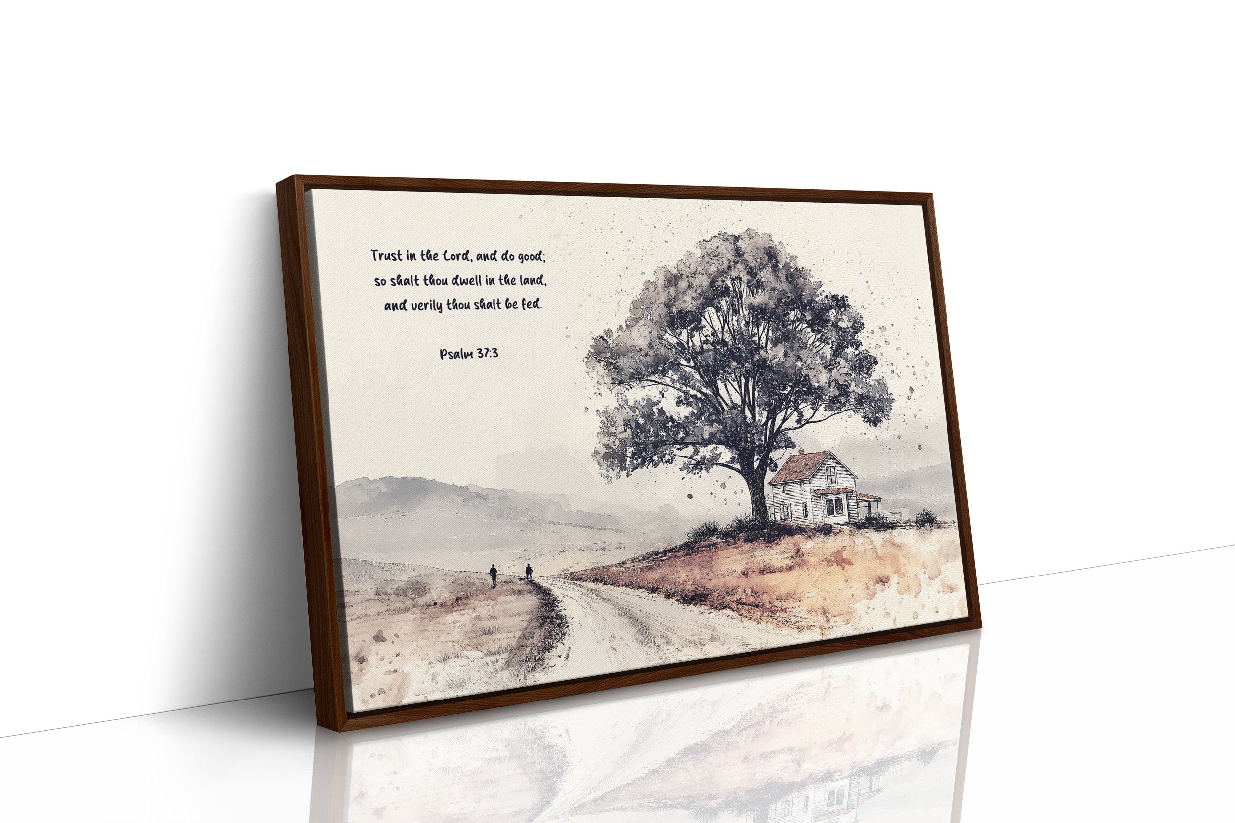 Psalm 37:3 Homestead Scripture Art