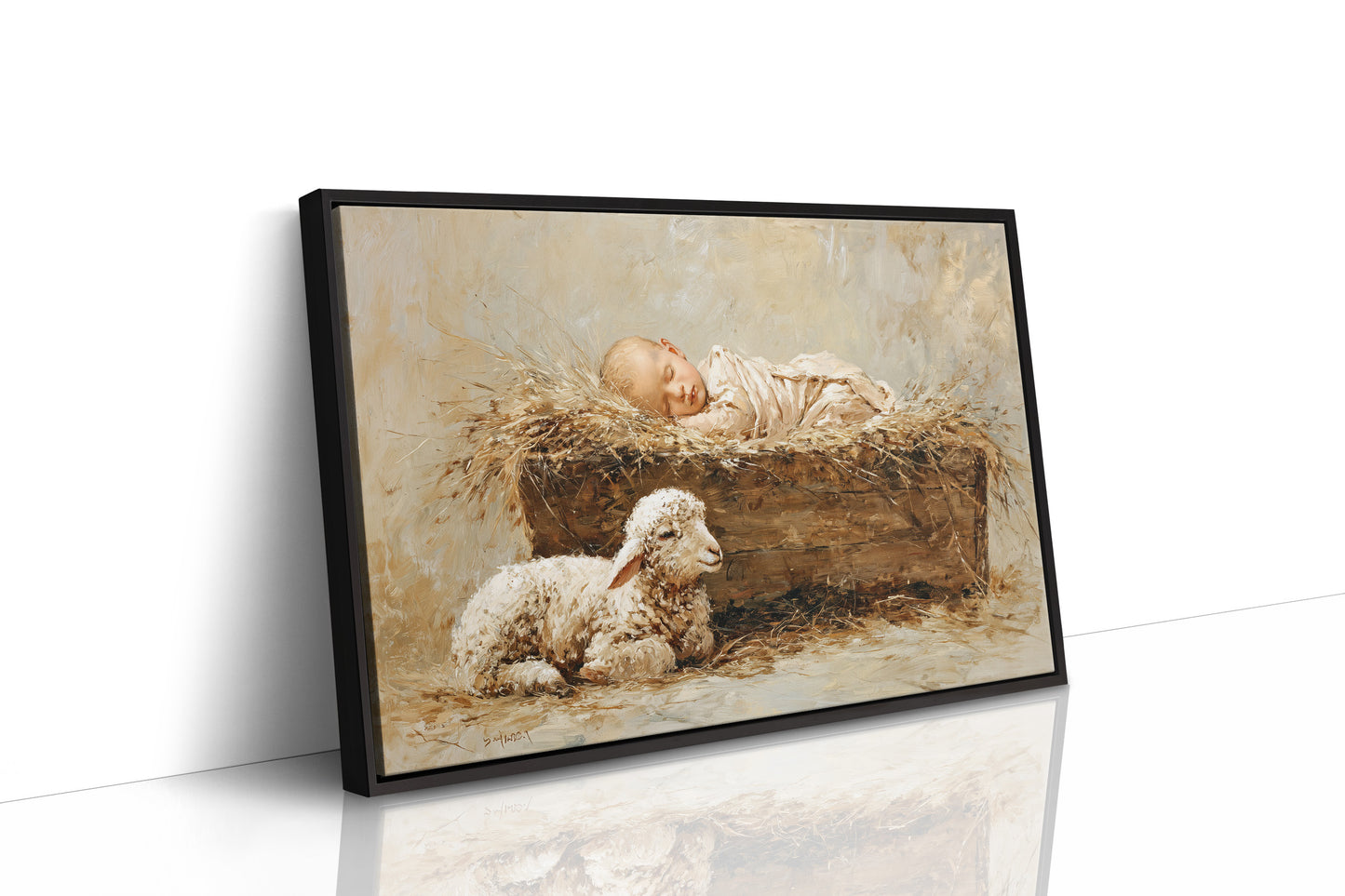 Slumber In The Manger's Glow