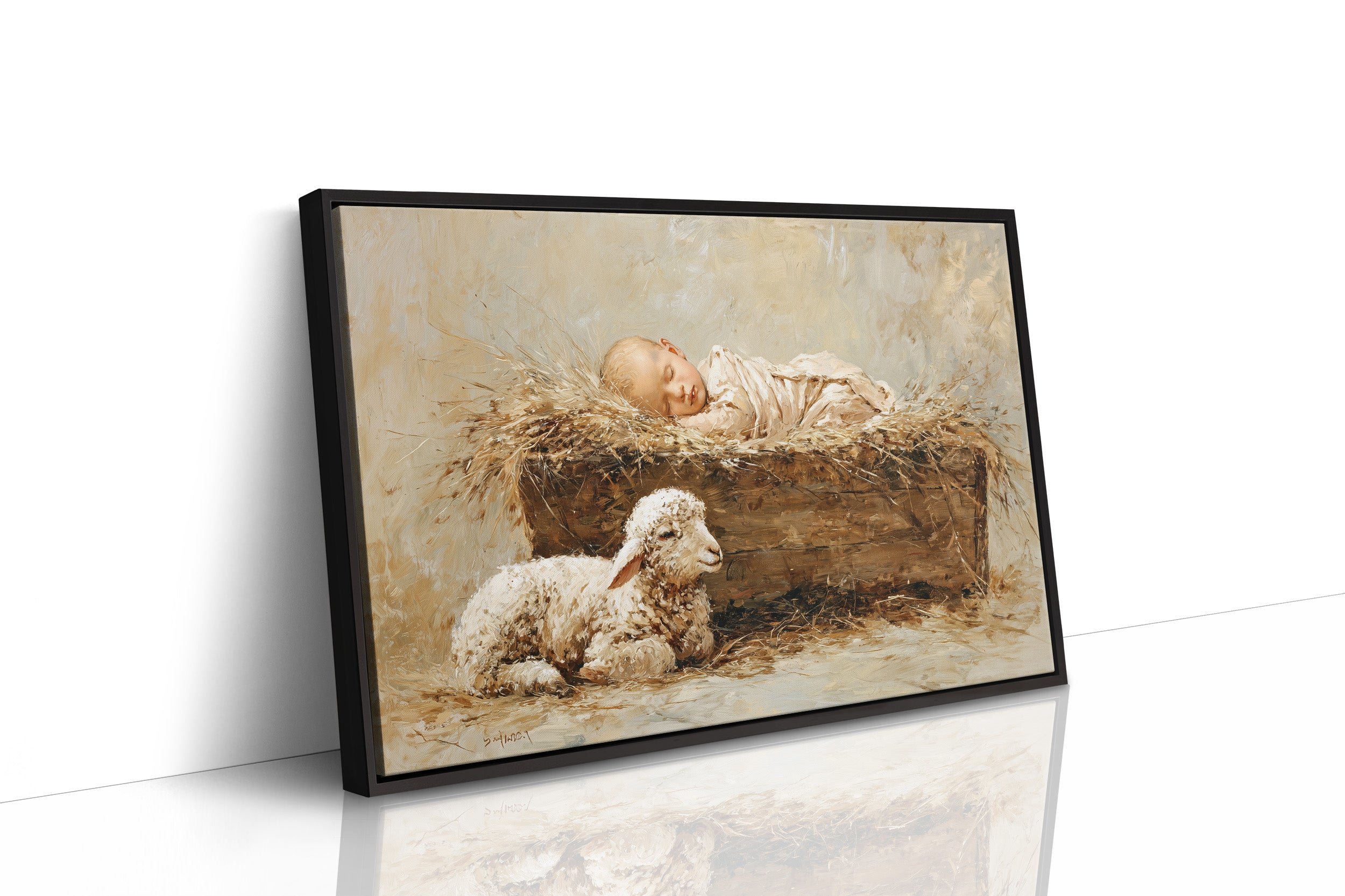 Slumber In The Manger's Glow