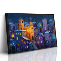 Old Town, Snowbound Night