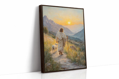 Jesus the Good Shepherd – Inspirational Christian Wall Art Print