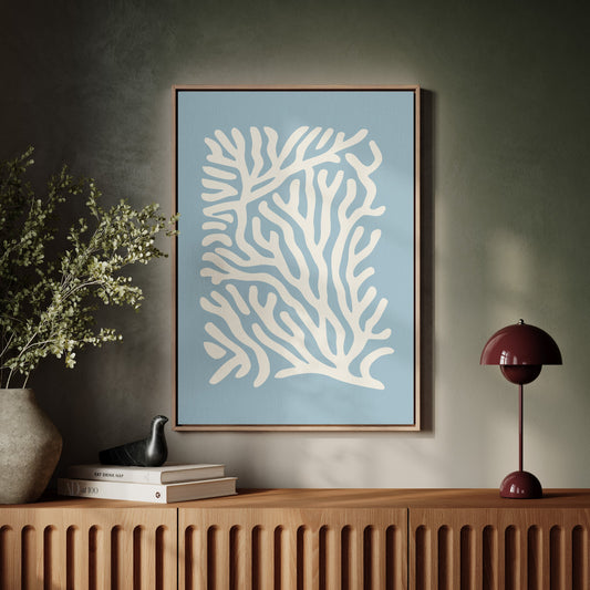 Ocean Branches Paint The Morning Blue