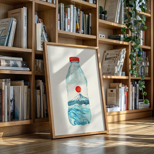 Mount Fuji In A Bottle