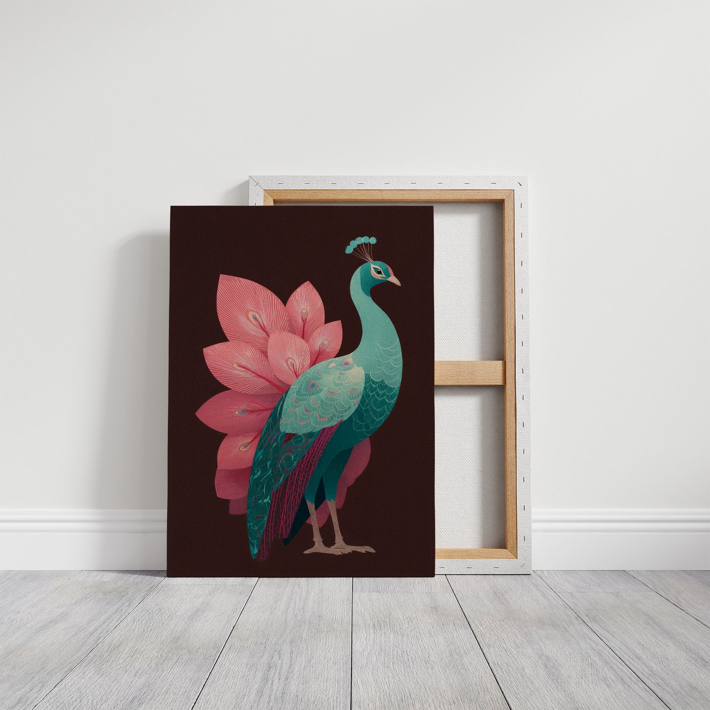 Peacock in Full Bloom