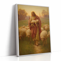 Sacred Pastoral In Golden Light