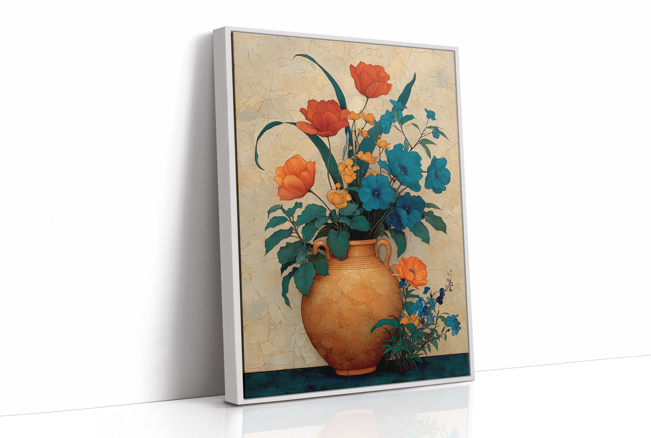 Terracotta Tales In Teal And Orange
