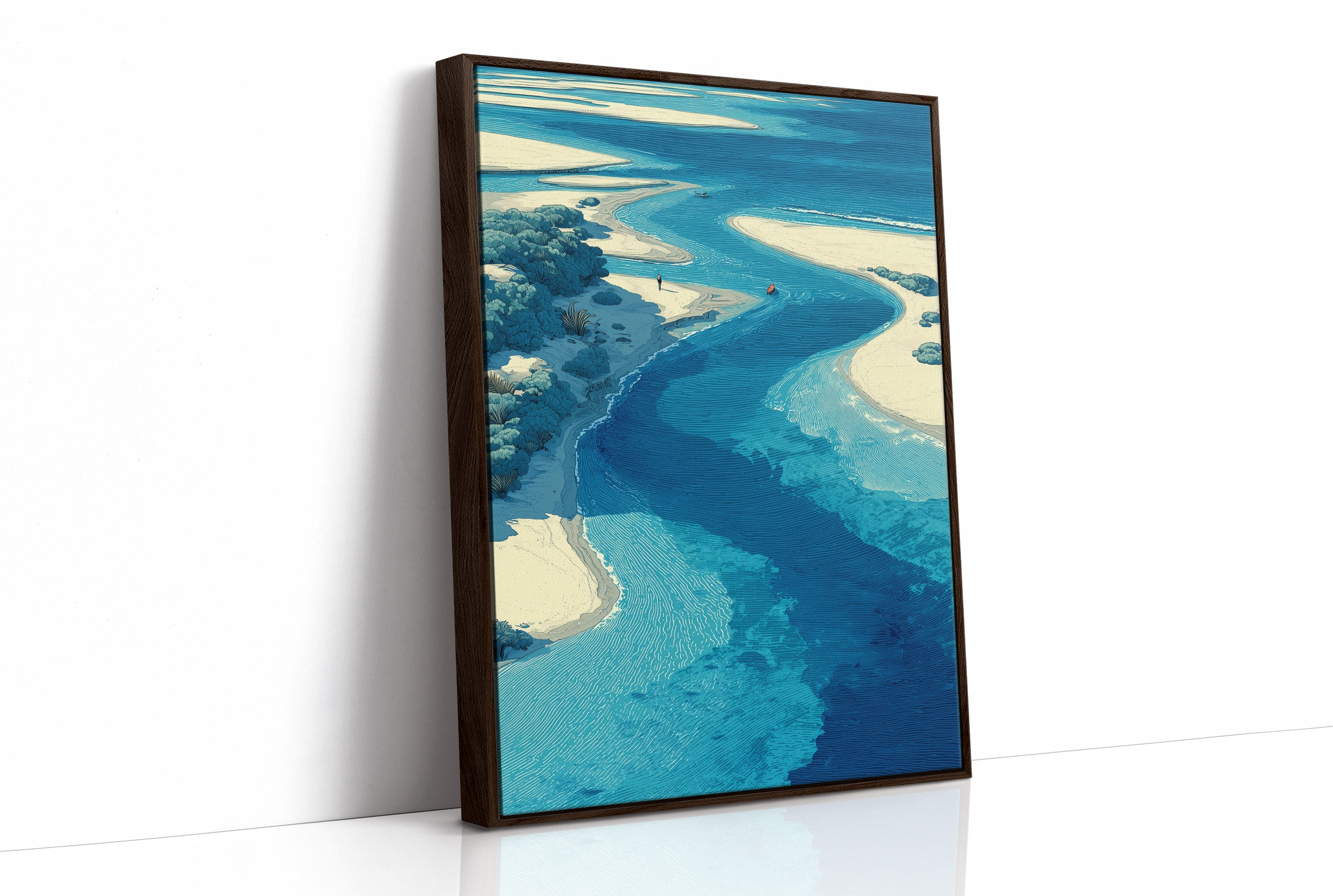 Where the River Meets Itself