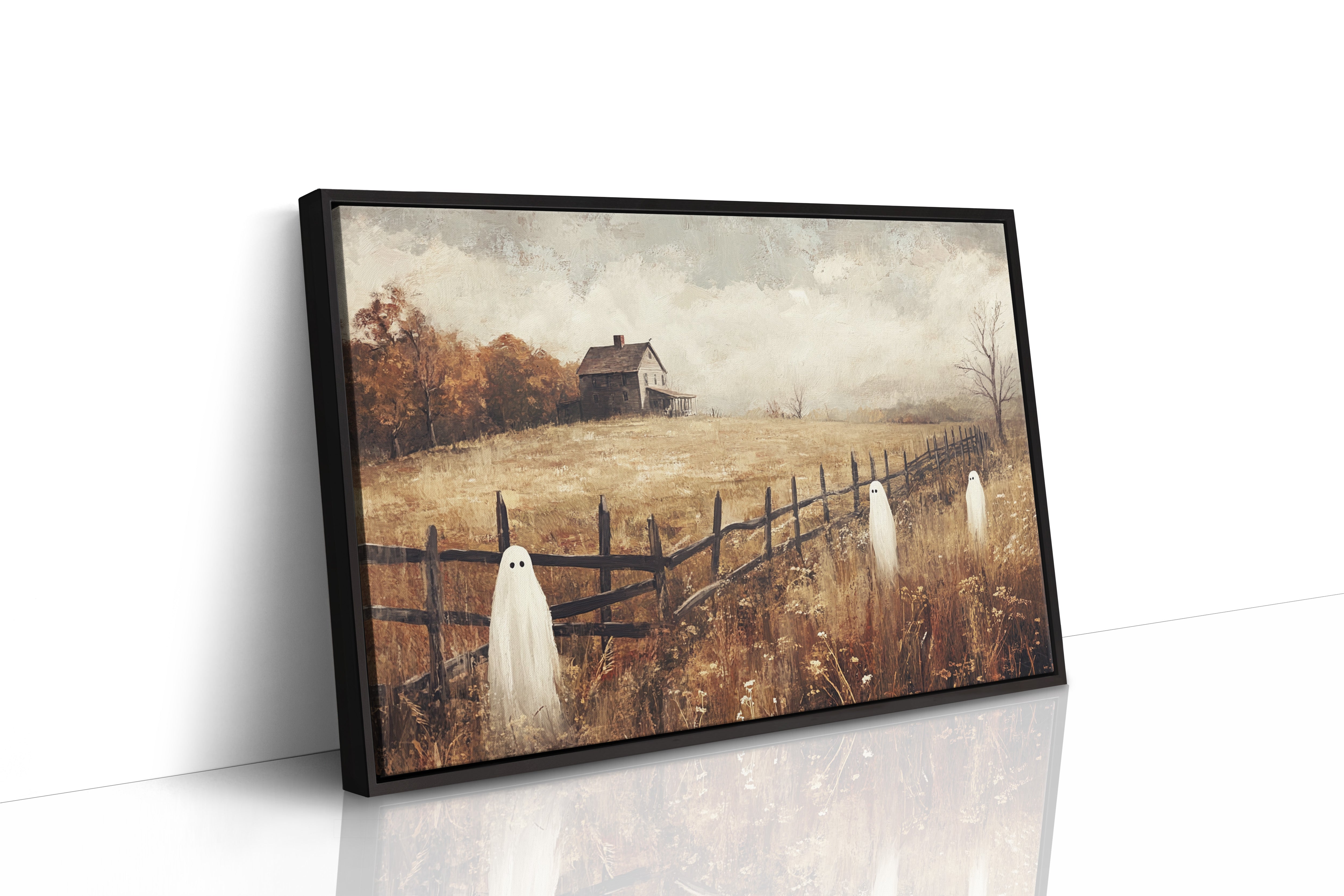 Autumn Spirits Haunt The Meadow Path