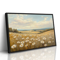 Summer Daisies Dance Through Golden Fields