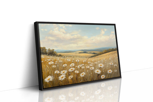 Summer Daisies Dance Through Golden Fields