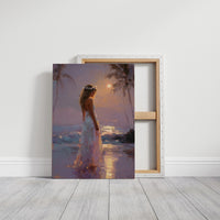 Twilight Reverie at Ocean's Edge
