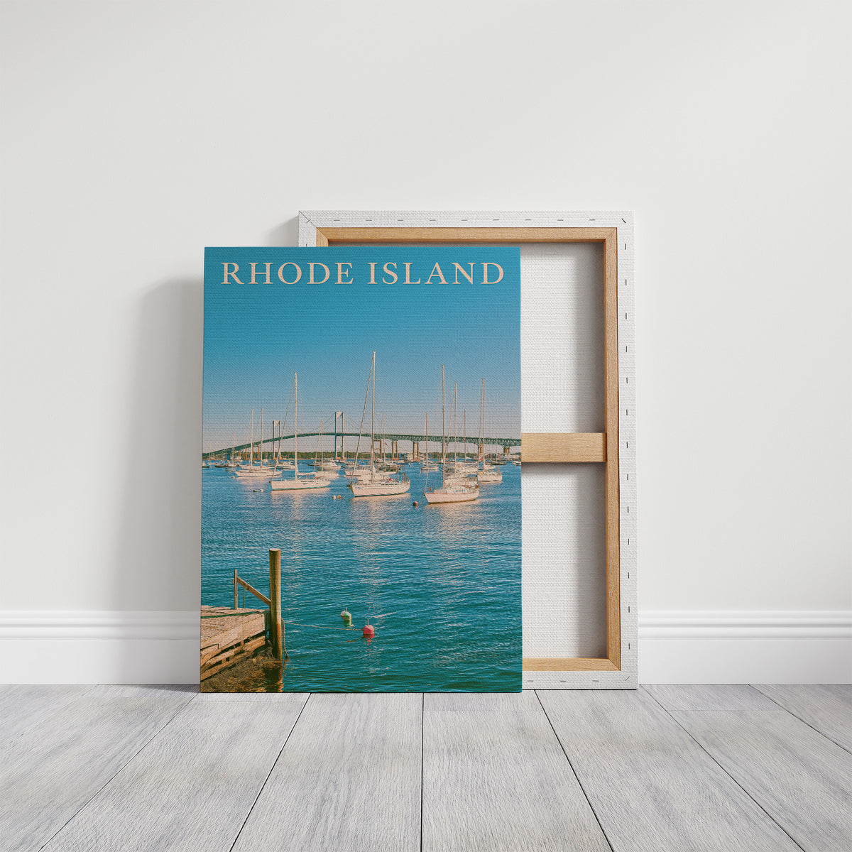 Newport Bridge Harbor Morning