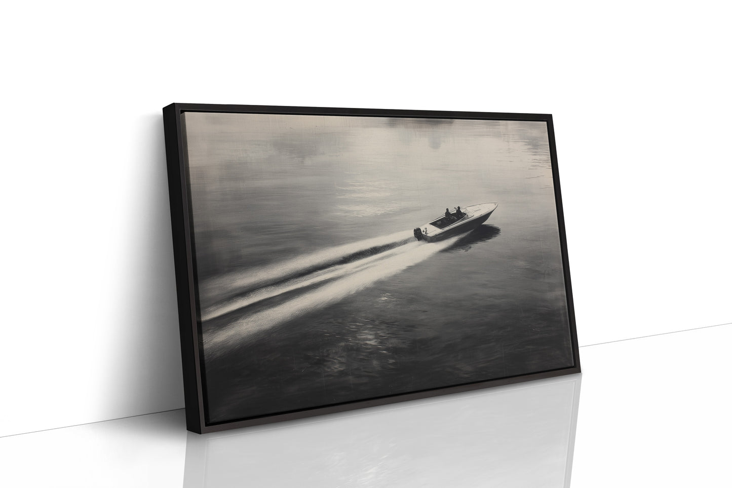 Solitude Cuts Through Still Waters