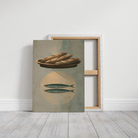 Rustic Feast: Bread and Fish in Harmony