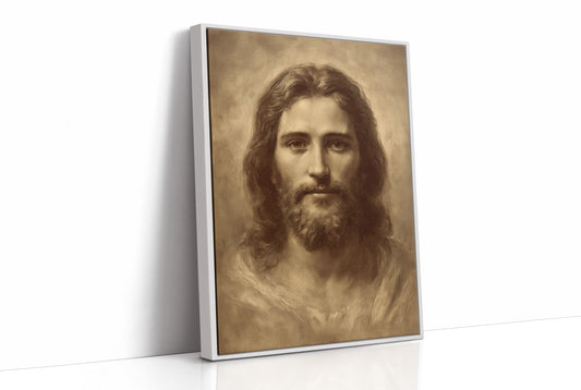 Rustic Table Holds Timeless Portrait