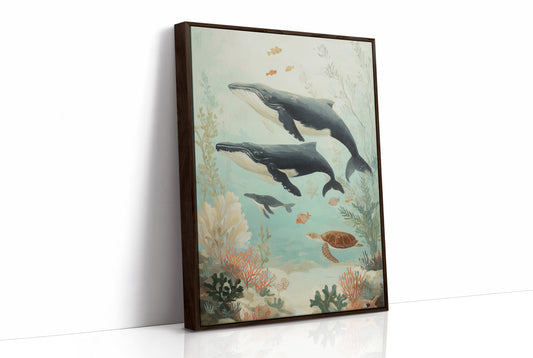 Ocean Giants Dance Through Coral