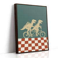 Two Rexes, One Bicycle