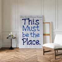 Blue Letters Find Their Home