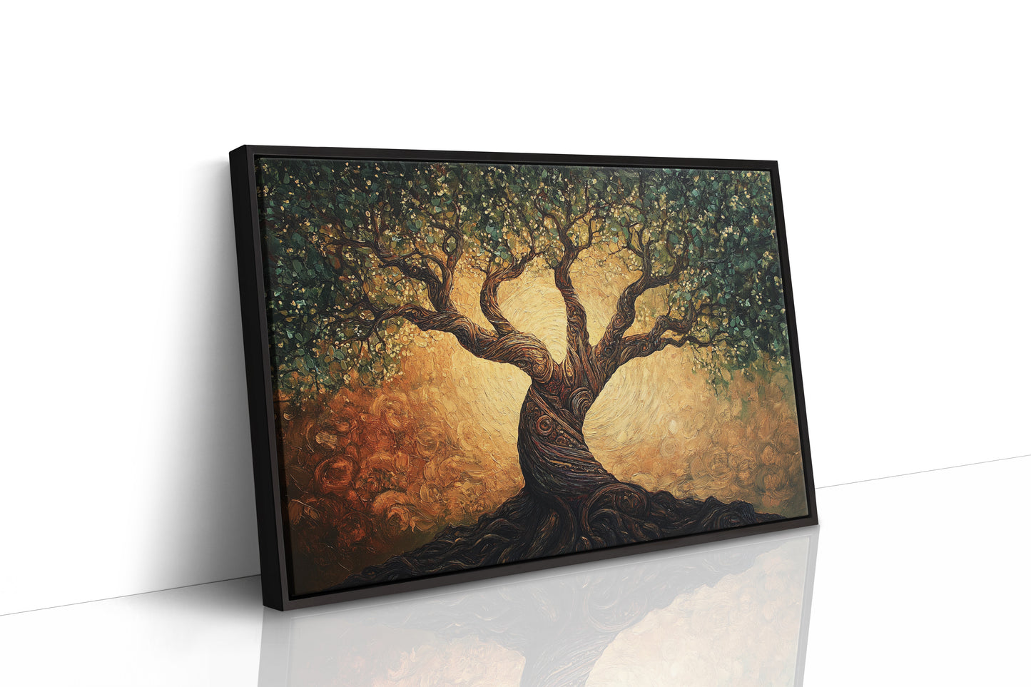 Ancient Olive Dances At Dawn