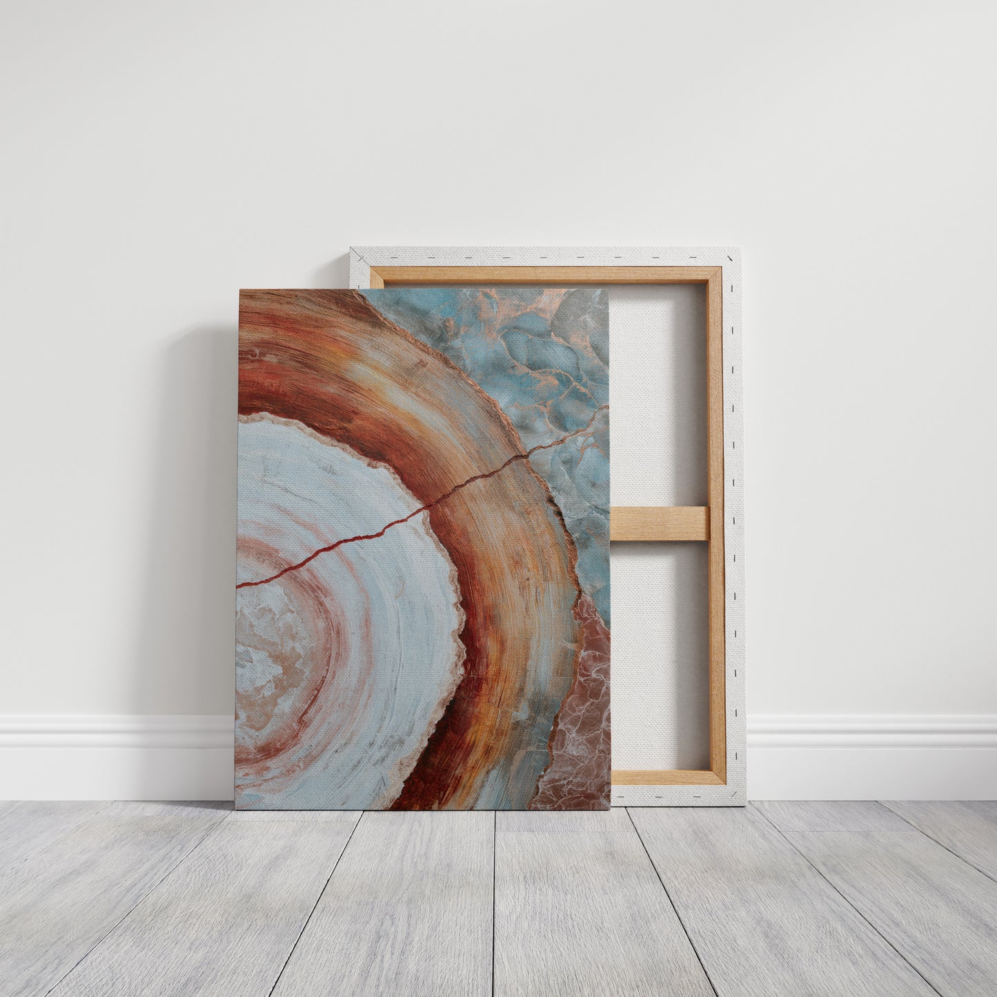 Earthy Tones in Circular Harmony