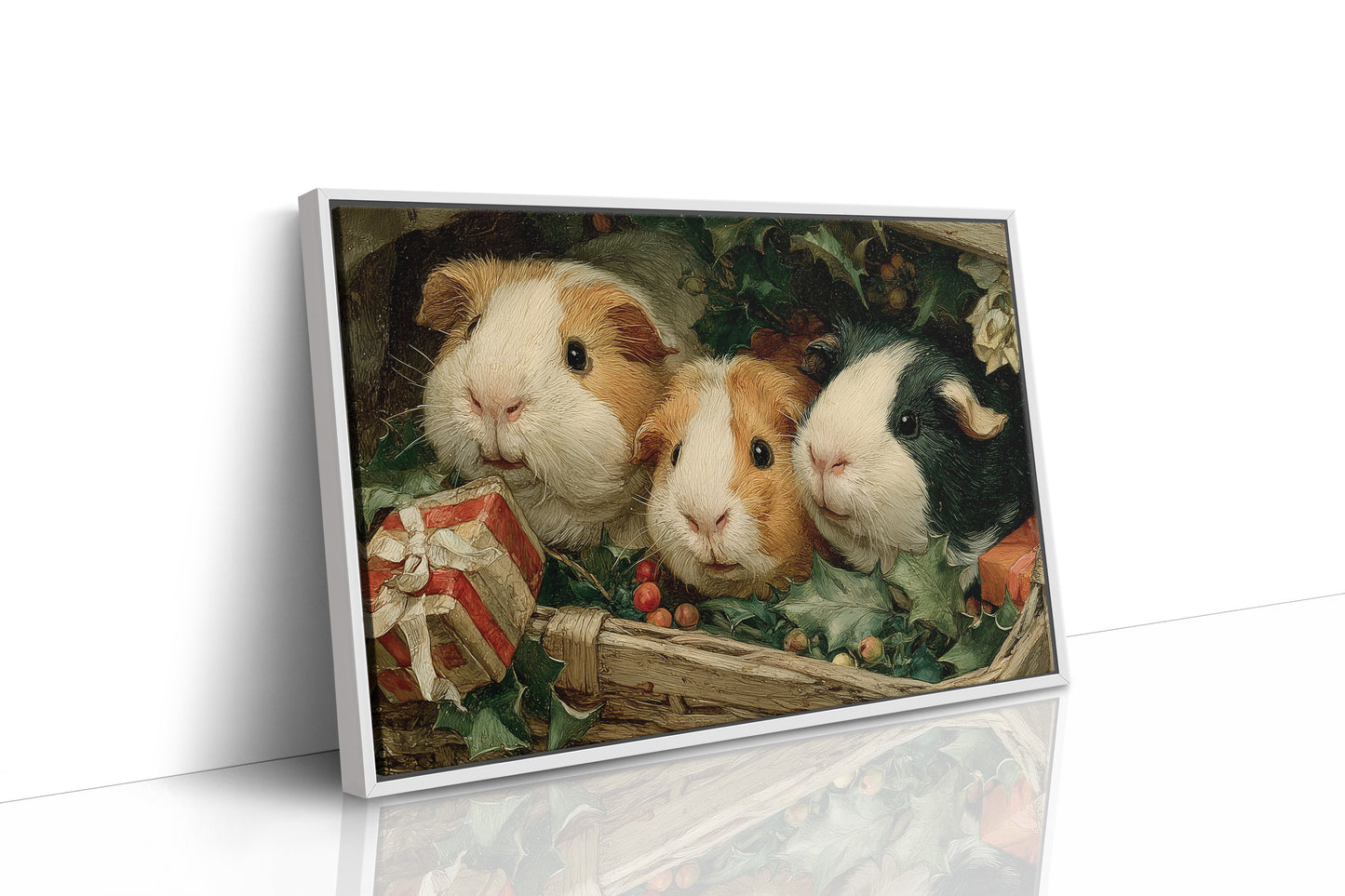 Three Little Christmas Piggies