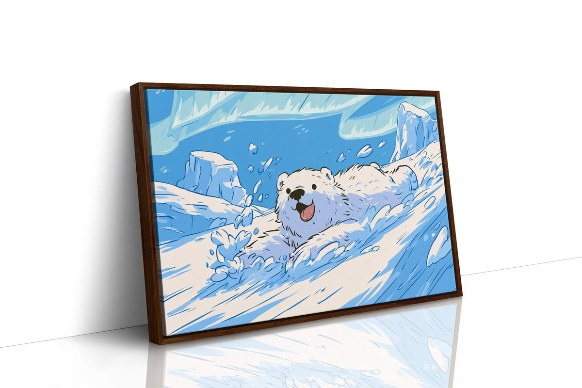 Polar Bear Underwater Grin