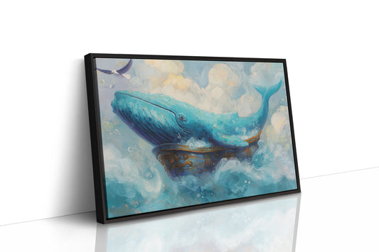 Ocean Giant Drifts Through Clouds