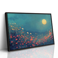 Poppies Dance Under Summer Moon