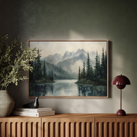 Where the Mountains Sleep in Silence