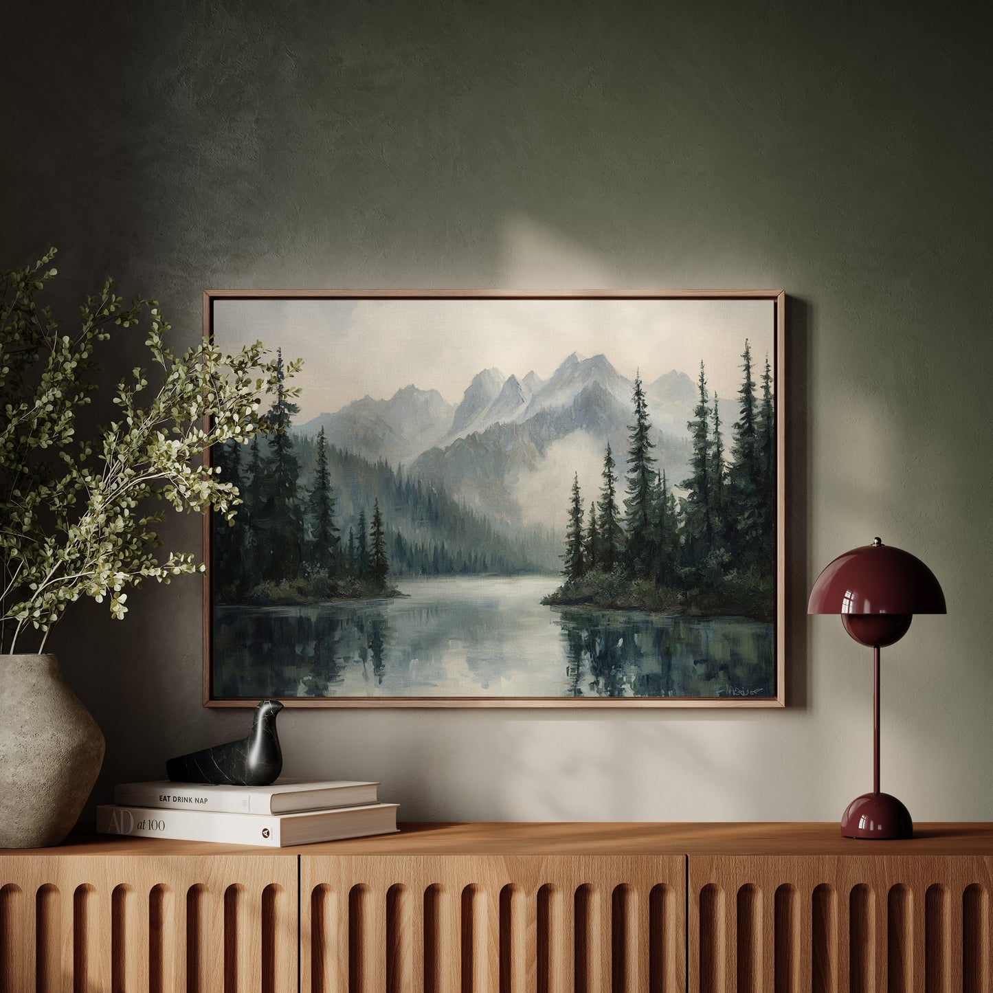 Where the Mountains Sleep in Silence