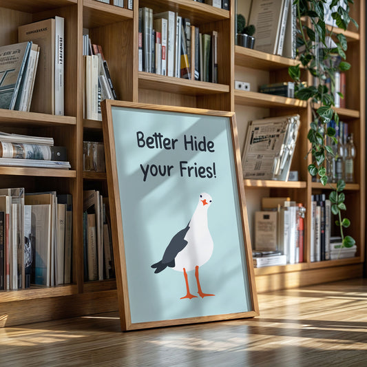 Seagull Seeks Seaside Snack Secrets