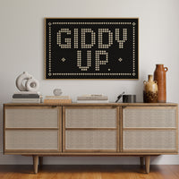 Giddy Up Western Typography