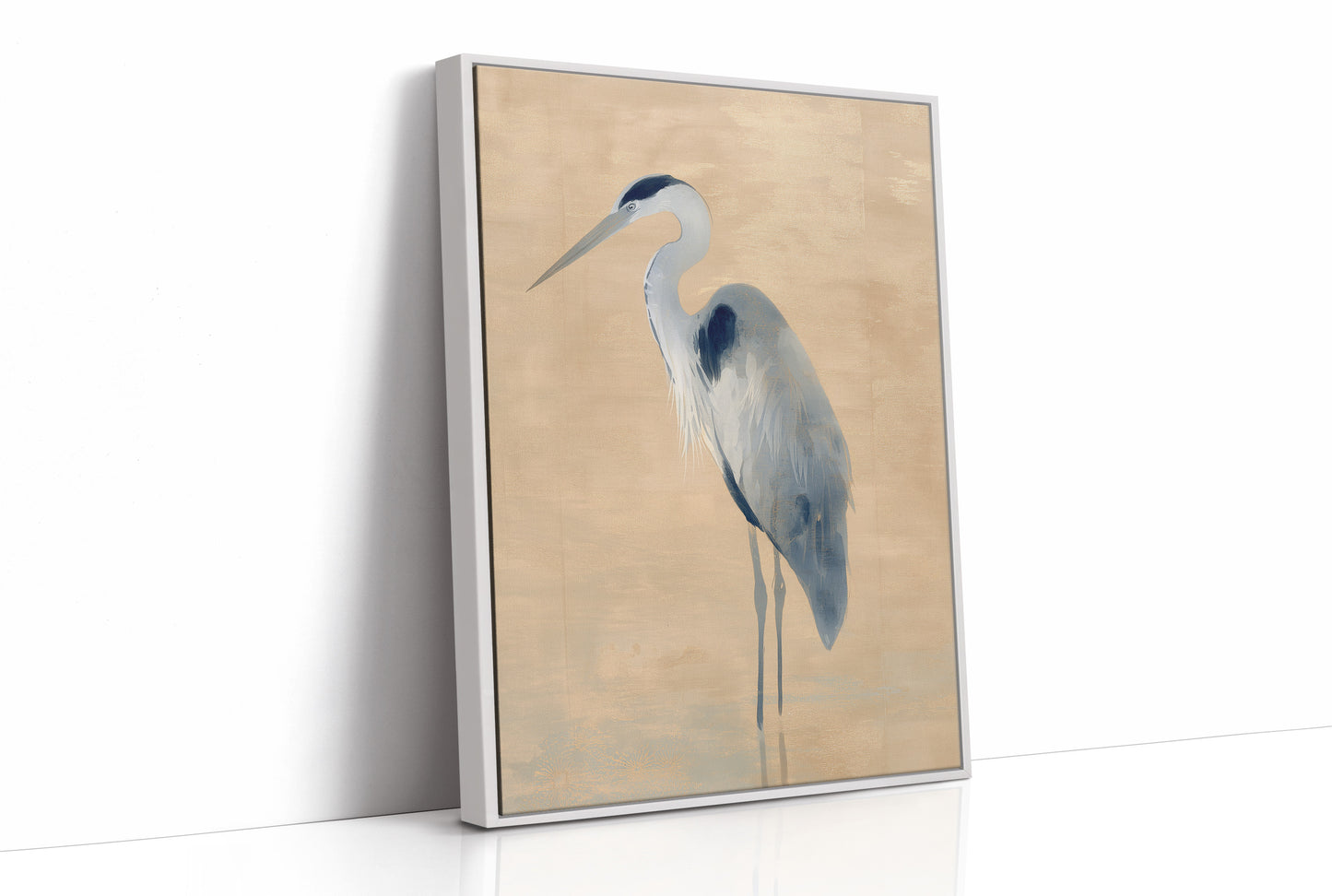 Blue Heron's Morning Meditation Scene