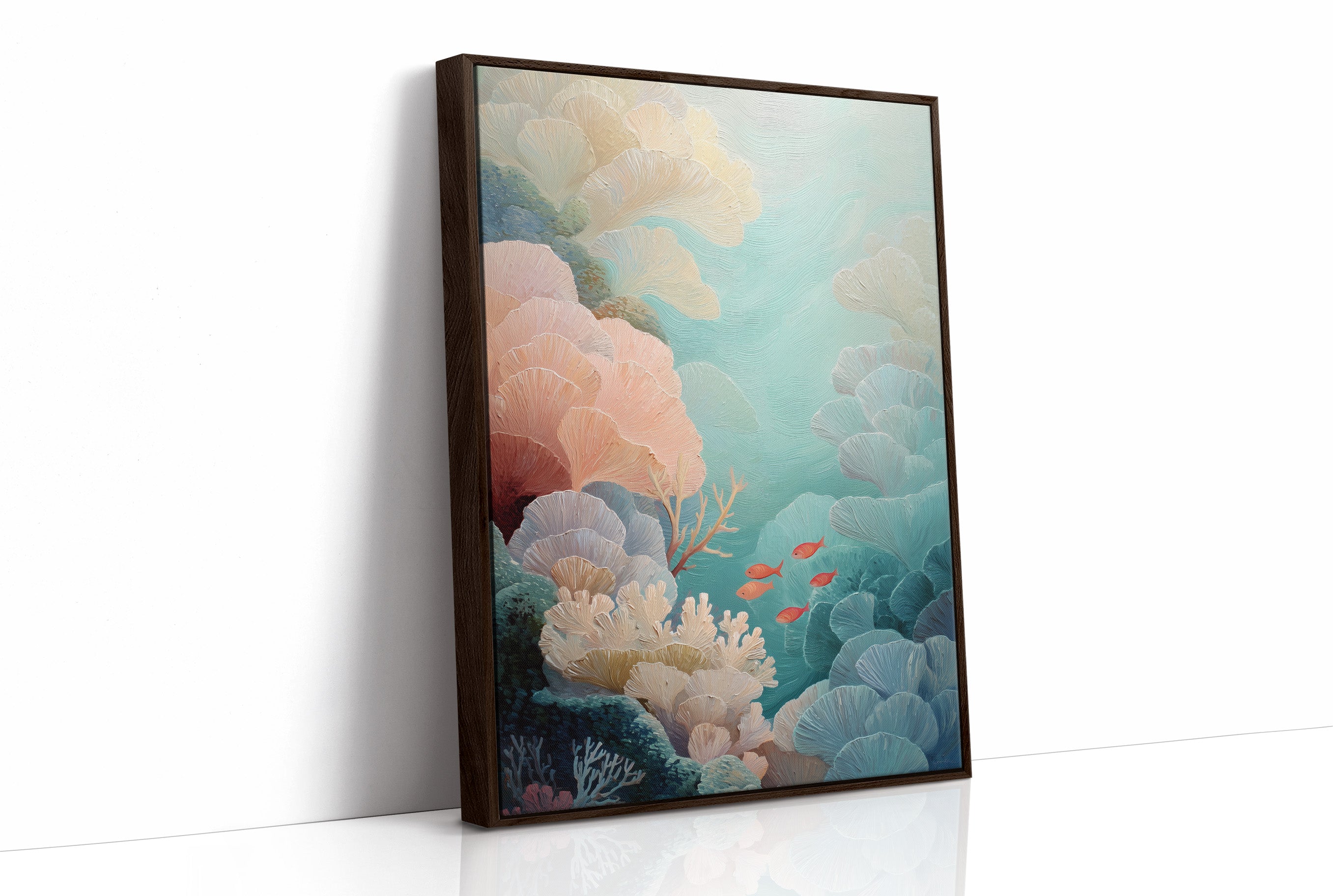 Coral Gardens Dance In Aqua