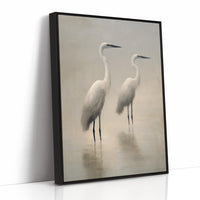 Ethereal Sentinels In Morning Mist