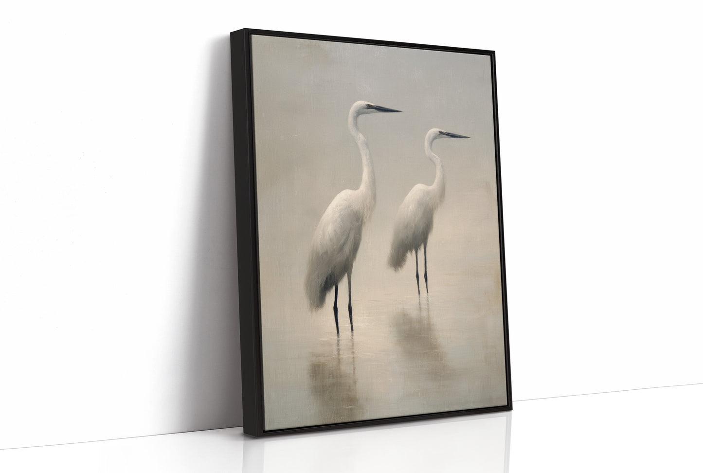 Ethereal Sentinels In Morning Mist