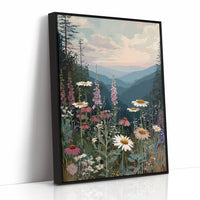 Alpine Wildflowers Whisper to Distant Peaks