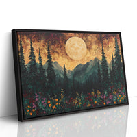 Alpine Meadows Catch Moonlight's Gold