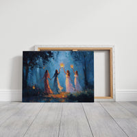 Lanterns Held By Twilight Sisters