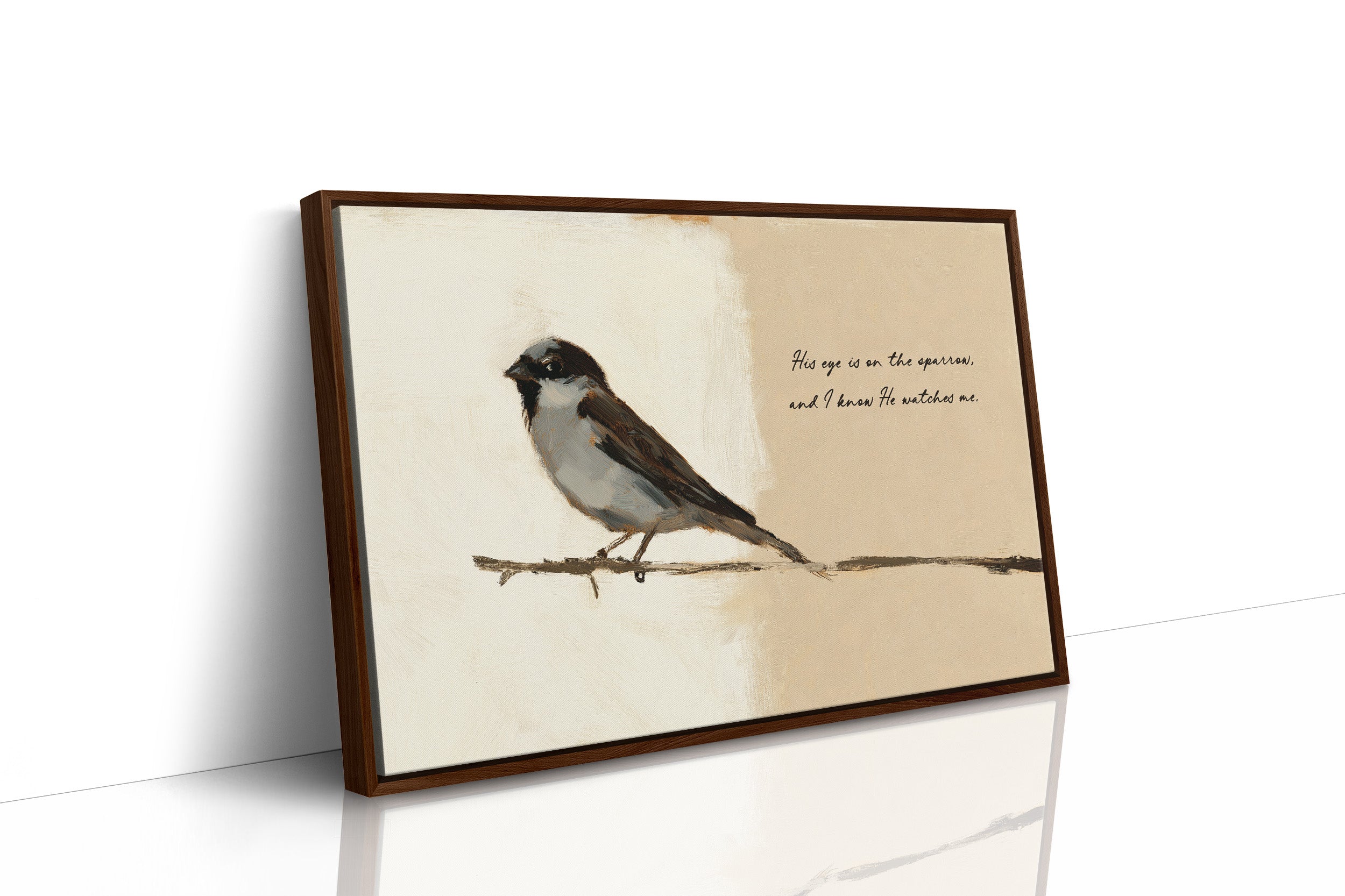 Lone Sparrow, Watchful Eye