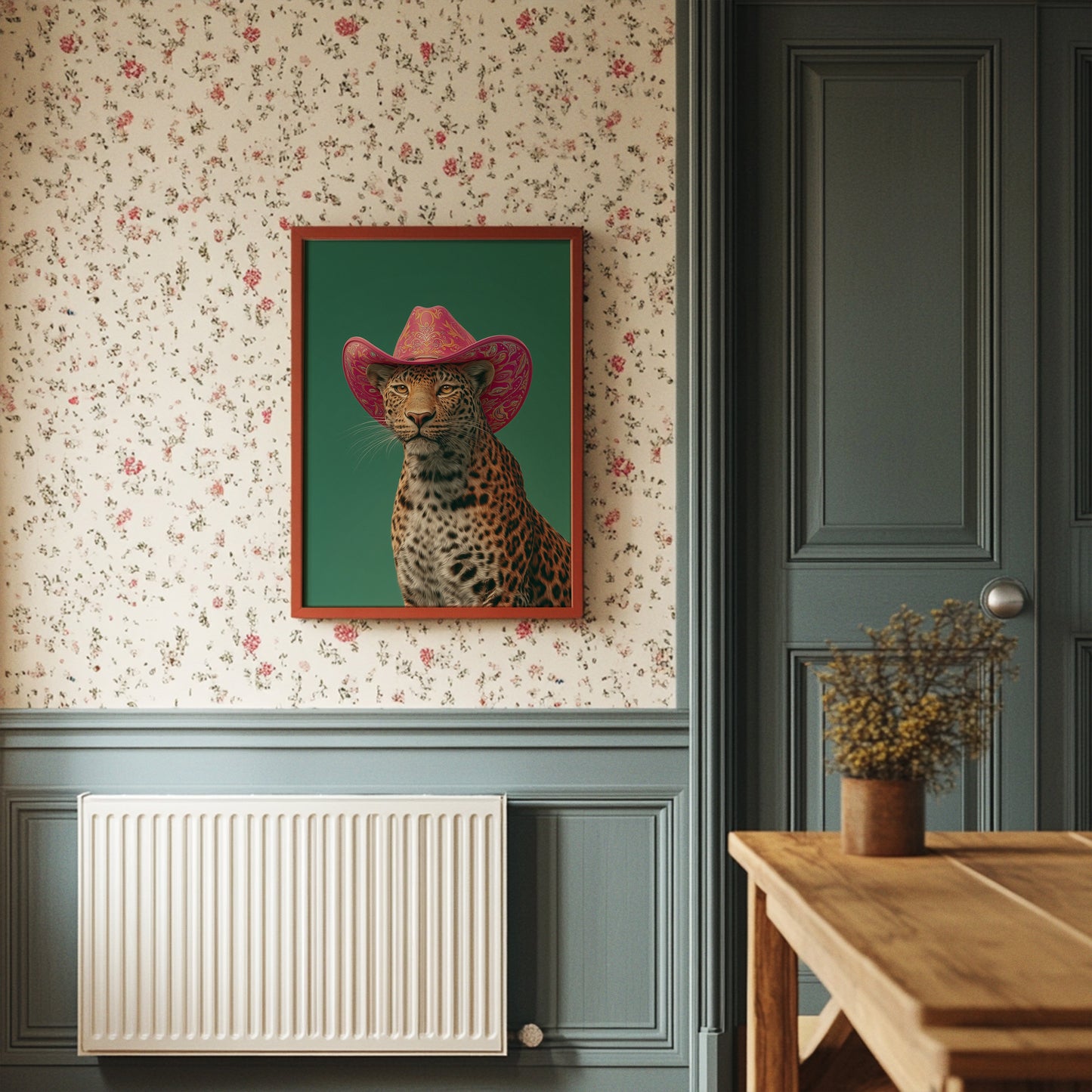 Leopard Wears Rodeo Queen Dreams