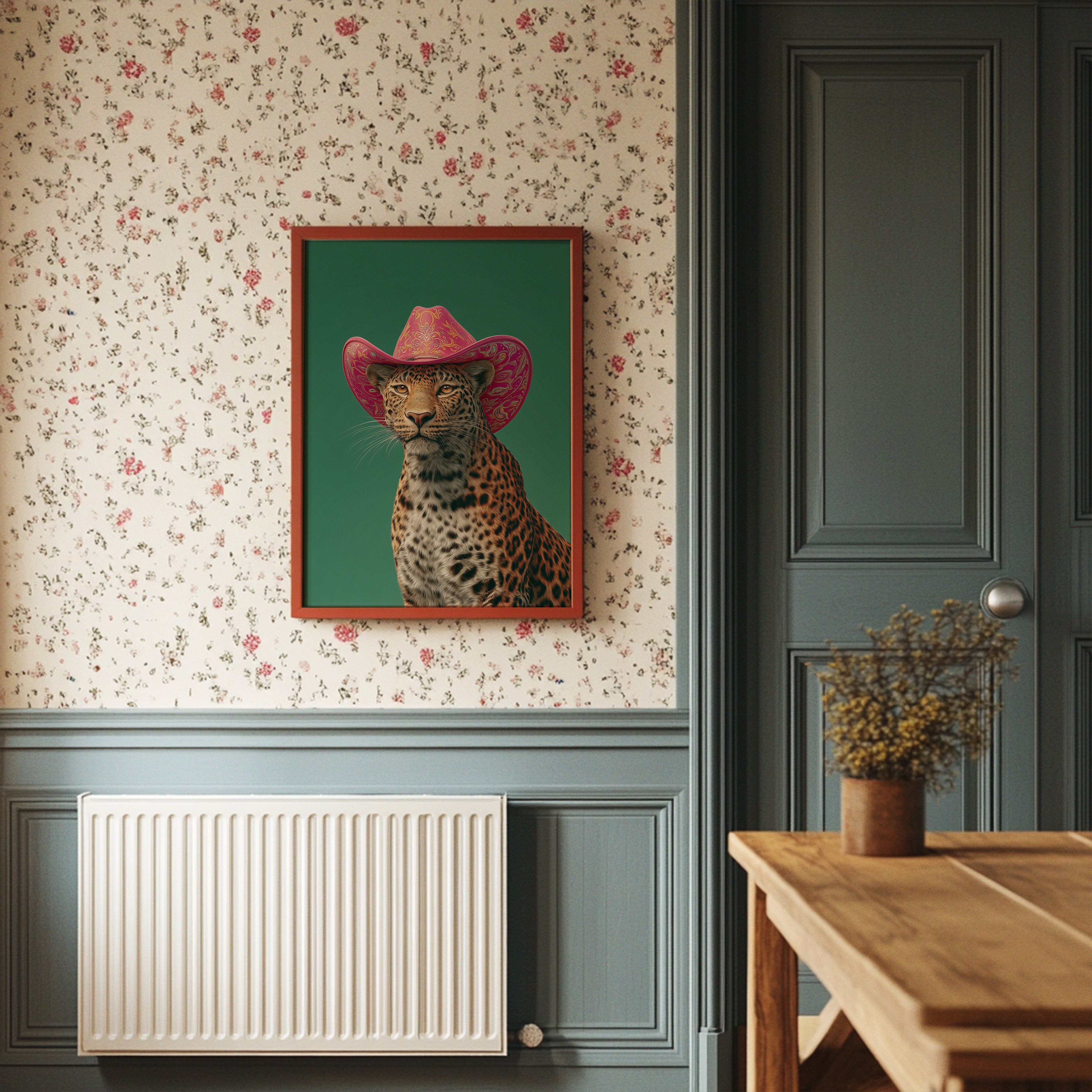 Leopard Wears Rodeo Queen Dreams